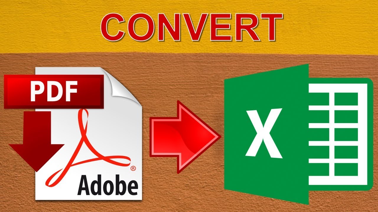 Come Convertire Pdf In Excel Online