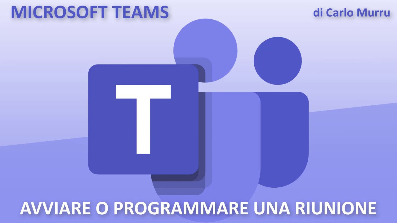 Come si organizza una riunione su teams