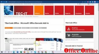 Come inserire codice a barre in word