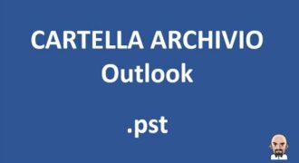 Come salvare una cartella di outlook sul pc