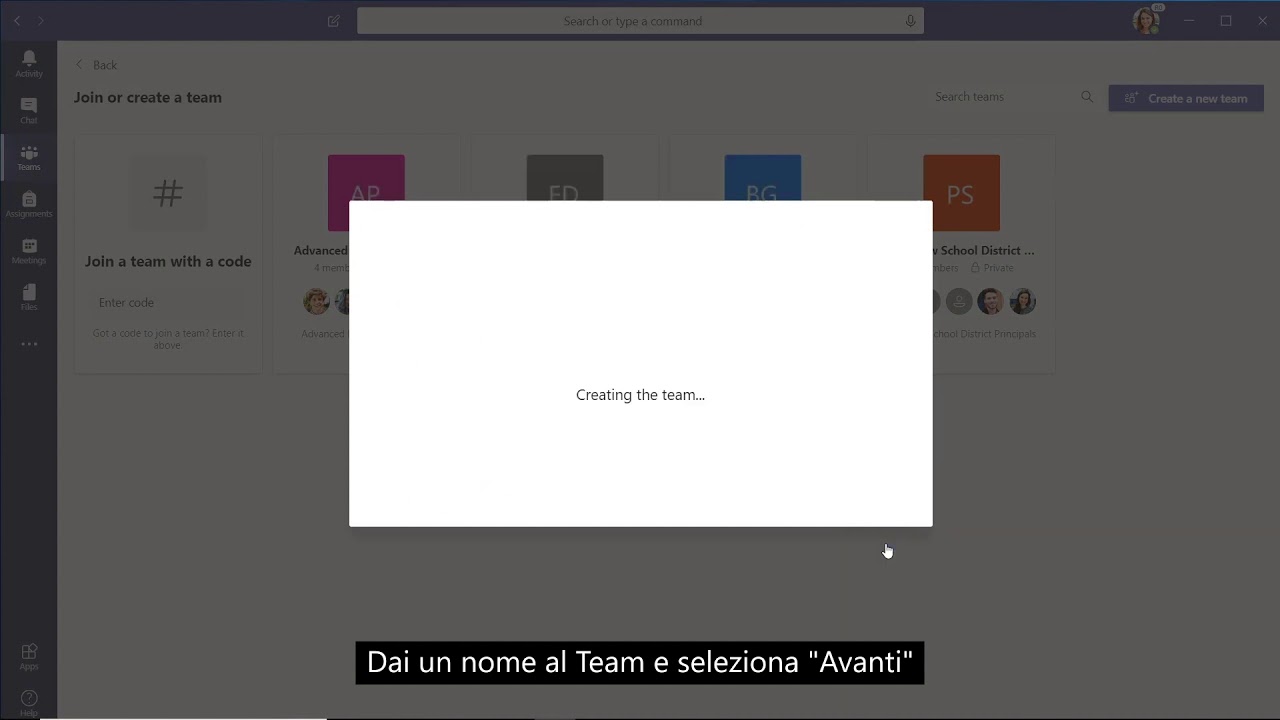 Come unirsi a un team su microsoft teams