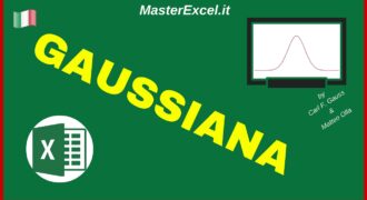 Come disegnare una curva gaussiana con excel