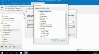 Come importare file mbox in outlook