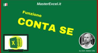 Come usare conta se su excel