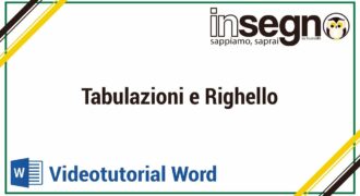 Come inserisco il righello in word