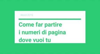 Come si aggiungono pagine su word