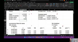 Come si usa la funzione tir in excel