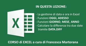 Come dividere data e ora in excel