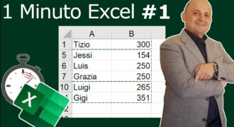 Come copiare una serie in excel