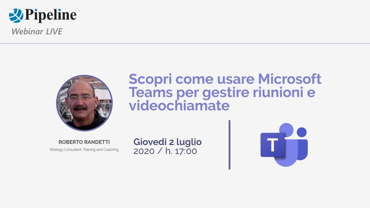 Come creare una video call con teams