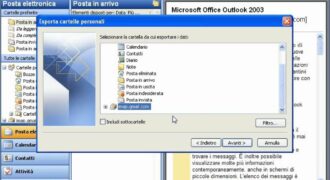 Come esportare la rubrica di outlook in alice mail