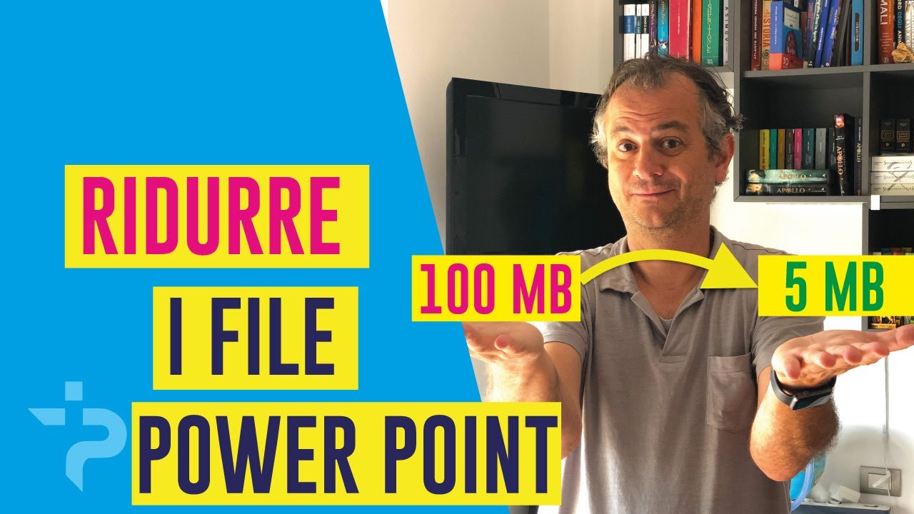 Come ridurre le dimensioni di un powerpoint