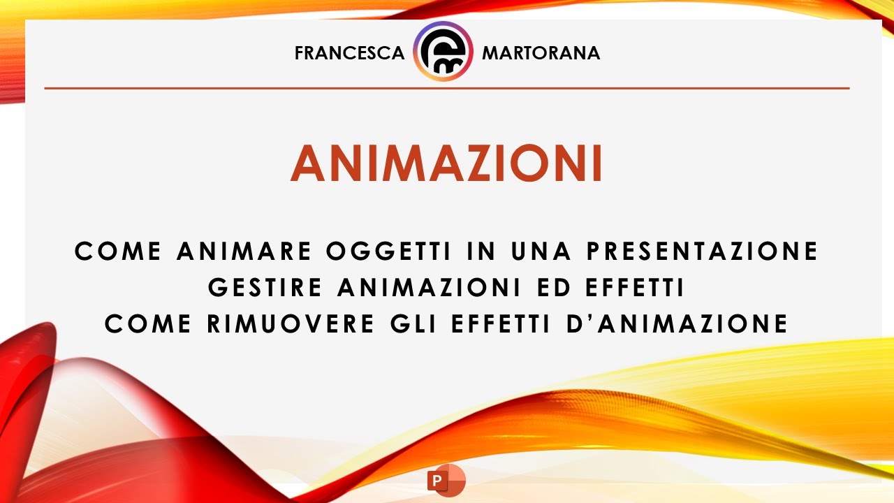 Come mettere le animazioni su powerpoint