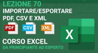 Come aprire un pdf in excel