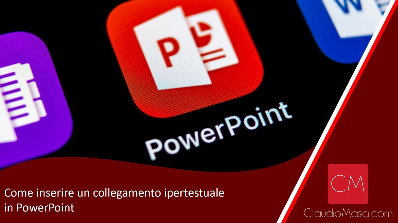 Come inserire un link su powerpoint