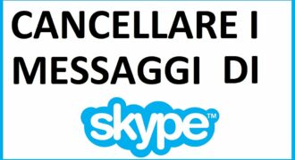 Come cancellare messaggi skype su tablet