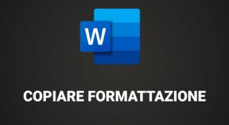 Come si copia il formato su word