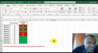 Come si fa il quadrato di un numero su excel