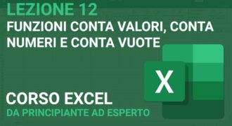 Come contare le celle vuote in excel