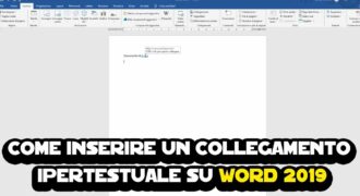 Come inserire un file in word