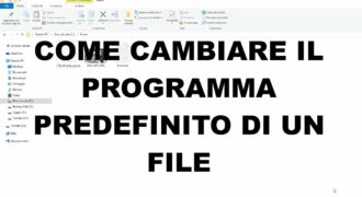 Come mettere word come programma predefinito