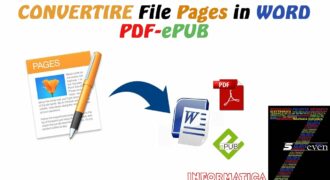 Come salvare file pages in word