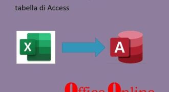 Come importare un foglio excel in access