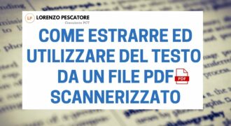 Come passare da scanner a word