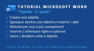 Come si divide una tabella in word