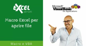 Come aprire le macro in excel