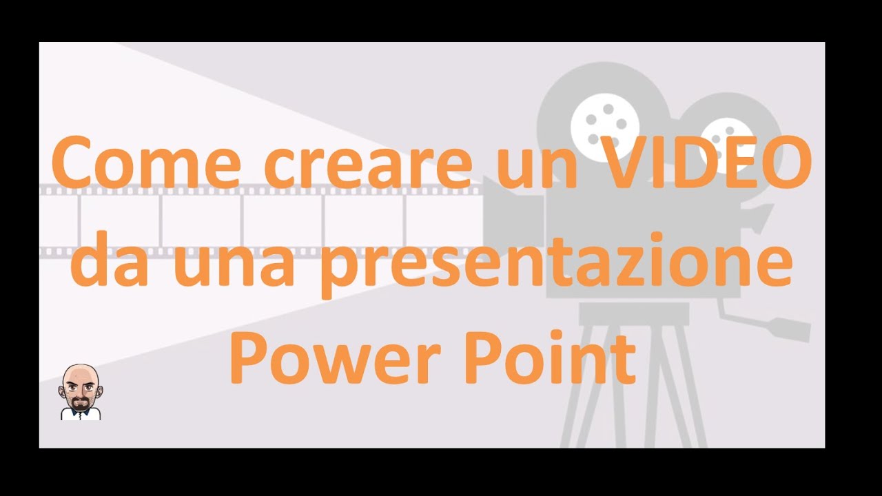 Come fare un video con powerpoint