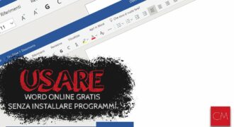 Come usare word online gratis?