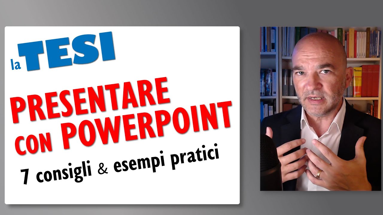 Come creare un powerpoint per tesi