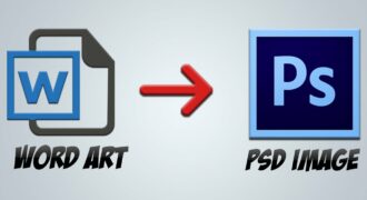 Come importare un file word in photoshop