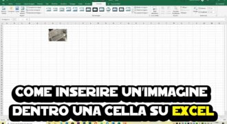 Come inserire una foto su excel