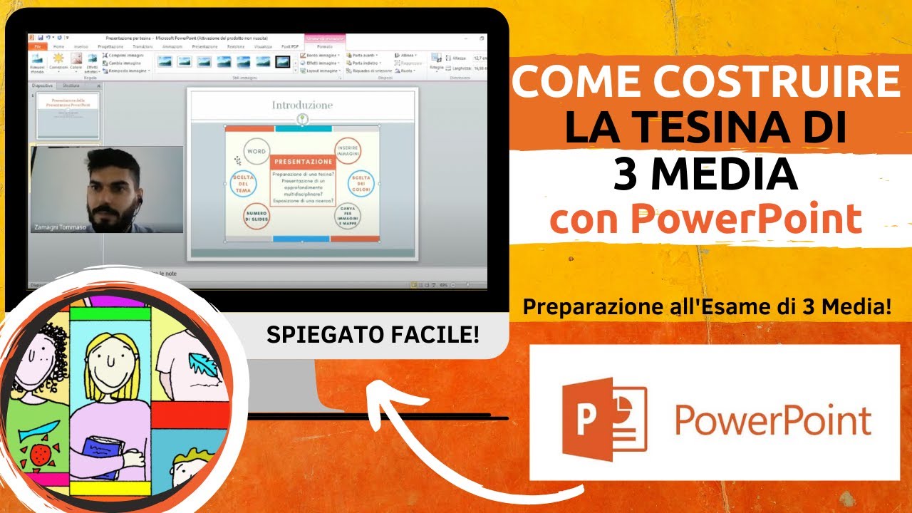 Come fare un powerpoint per la tesina di terza media