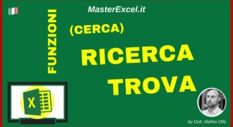 Come trovare un valore in excel