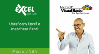 Come creare una maschera con excel