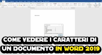 Come vedere la struttura di un documento word