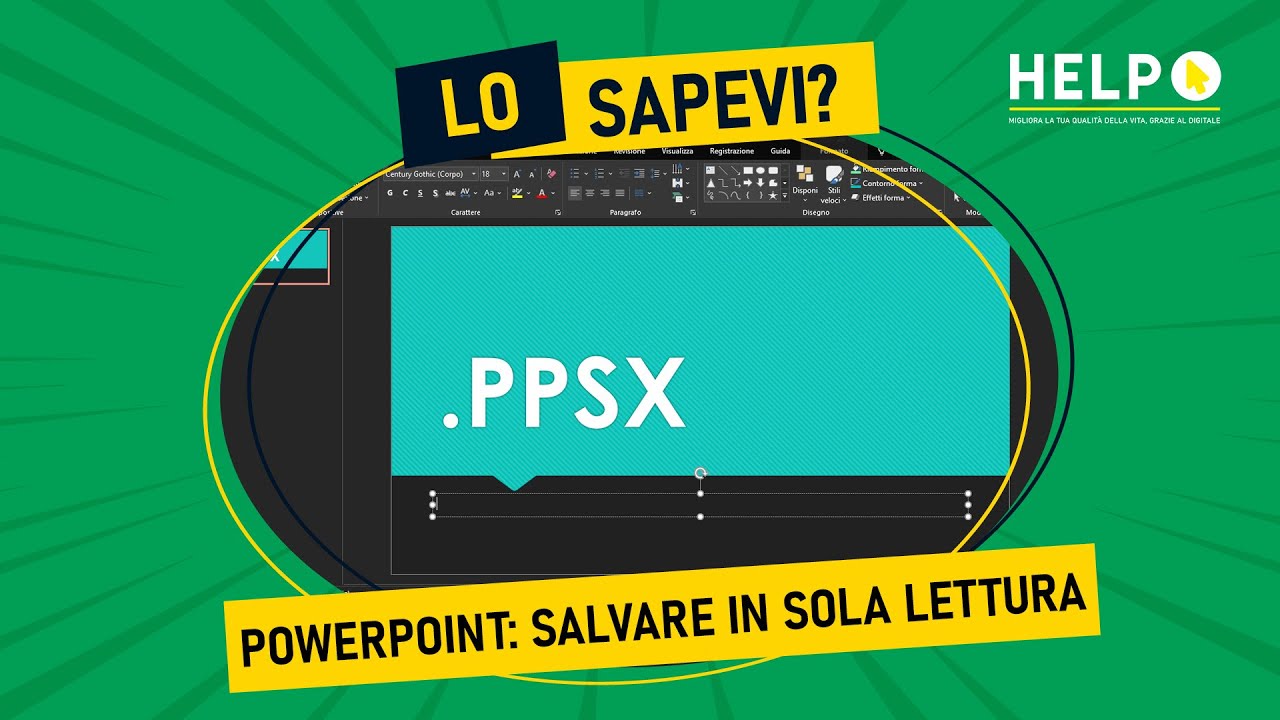 Come salvare un powerpoint in sola lettura