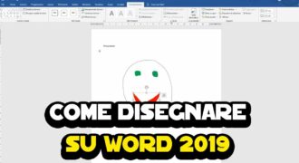 Come disegnare su un documento word