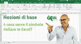 Come si fa il simbolo del dollaro in excel