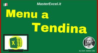 Come si inserisce menu a tendina in excel