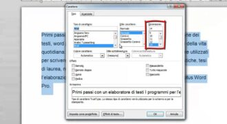 Come modificare I caratteri di outlook