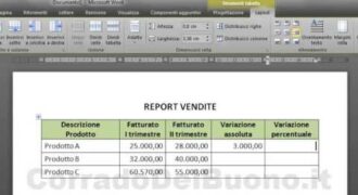Come fare un calcolo su word