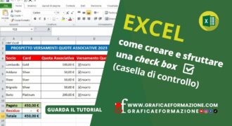 Come inserire un quadratino in excel