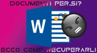 Come recuperare un file corrotto di word