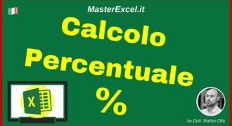 Come calcolare una proporzione in excel