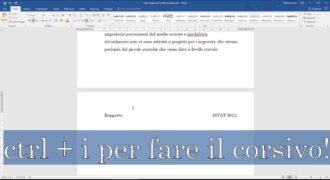 Come creare una bibliografia con word