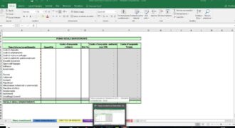 Come creare un business plan con excel